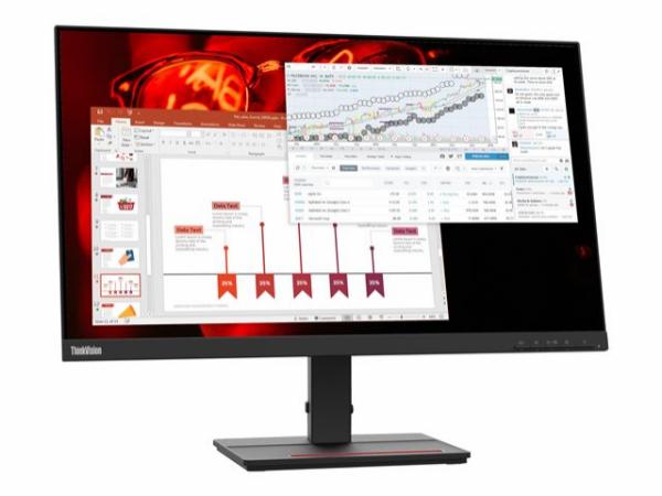 Lenovo ThinkVision S27e-20, 27'', LED-backlit LCD monitor / TFT active matrix - 62AFKAT2EU - GREENPCTECH