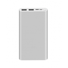 Power bank - 10000mAh Mi 18W Fast Charge Power Bank 3 (Silver) - GREENPCTECH